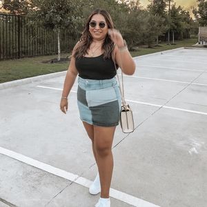 Wild Fable patchwork skirt